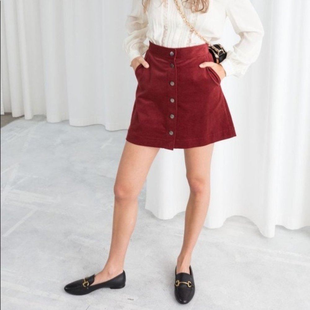 & other stories skirt